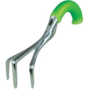 Loops Aluminium Garden Cultivator with Curved Ergonomic Grip - Reduces Wrist Stress Loops Aluminium Garden Cultivator with Curved Ergonomic Grip - Reduces Wrist Stress