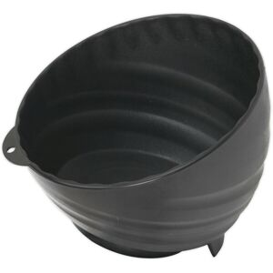 Loops 150mm BLACK Magnetic Screw & Bits Collector Bowl - Nuts Bolts Washers Parts Dish Loops 150mm BLACK Magnetic Screw & Bits Collector Bowl - Nuts Bolts Washers Parts Dish