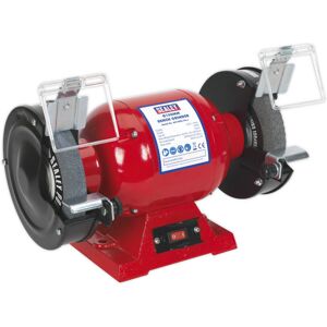 Loops 150mm Bench Grinder - 370W Copper Wound Induction Motor - Fine & Coarse Stones Loops 150mm Bench Grinder - 370W Copper Wound Induction Motor - Fine & Coarse Stones