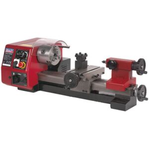 Loops 250mm Metalworking Mini Lathe - Bench Mounting - 150W High Torque Motor Loops 250mm Metalworking Mini Lathe - Bench Mounting - 150W High Torque Motor