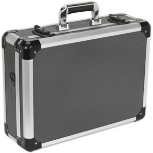 Loops 450 x 330 x 150mm Aluminium Tool Case & Electronics Storage Adjustable Dividers Loops 450 x 330 x 150mm Aluminium Tool Case & Electronics Storage Adjustable Dividers