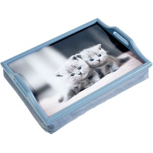 Loops Laminated Wooden Lap Tray with Built in Cushion - 100 x 400 x 300mm - Easy Clean Loops Laminated Wooden Lap Tray with Built in Cushion - 100 x 400 x 300mm - Easy Clean