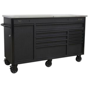 Loops 1600 x 584 x 990mm 10 Drawer Tool Chest & Power Tool Charge Station - UK Mains Loops 1600 x 584 x 990mm 10 Drawer Tool Chest & Power Tool Charge Station - UK Mains
