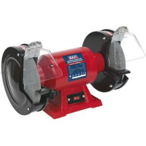 Loops 200mm Workshop Bench Grinder - 600W Copper Wound Induction Motor - Two Stones Loops 200mm Workshop Bench Grinder - 600W Copper Wound Induction Motor - Two Stones