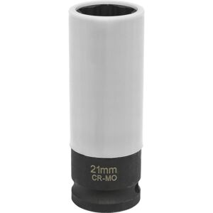 Loops 21mm Alloy Wheel Star Profile Impact Socket - 1/2" Sq Drive - For Hyundai Loops 21mm Alloy Wheel Star Profile Impact Socket - 1/2" Sq Drive - For Hyundai