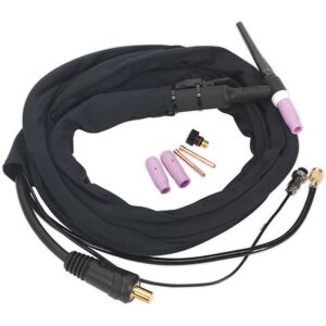 Loops 25mm Inverter TIG Welding Torch Kit with High Frequency Push Button - 2 Pin Loops 25mm Inverter TIG Welding Torch Kit with High Frequency Push Button - 2 Pin