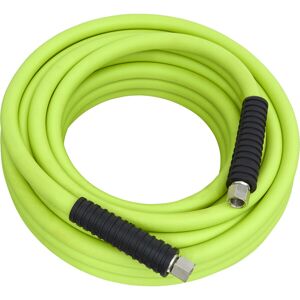 Loops Green High-Vis Hybrid Air Hose with 1/4 Inch BSP Unions - 10 Metres - 8mm Bore Loops Green High-Vis Hybrid Air Hose with 1/4 Inch BSP Unions - 10 Metres - 8mm Bore