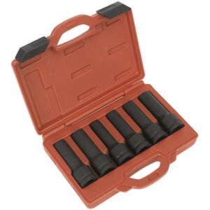 Loops 6pc TRX Star Female DEEP IMPACT Socket Bit Set - 3/4" Square Drive - 12 Point Loops 6pc TRX Star Female DEEP IMPACT Socket Bit Set - 3/4" Square Drive - 12 Point
