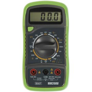 Loops 8 Function Digital Multimeter with Thermocouple - Leads & Probes - High Vis Loops 8 Function Digital Multimeter with Thermocouple - Leads & Probes - High Vis