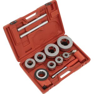 Loops Ratcheting Pipe Threading Kit - 3/8" to 2" BSPT - Cassette Style Die Heads Loops Ratcheting Pipe Threading Kit - 3/8" to 2" BSPT - Cassette Style Die Heads
