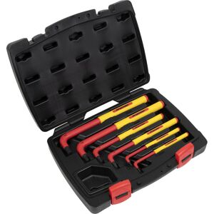 Loops 6 Piece Extra-Long Electricians Hex Key Set - VDE Approved - 2.5mm to 8mm Size Loops 6 Piece Extra-Long Electricians Hex Key Set - VDE Approved - 2.5mm to 8mm Size