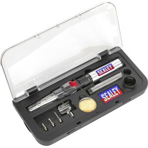 Loops Professional Butane Soldering Iron / Flameless Heat Pen - Adjustable Gas & Stand Loops Professional Butane Soldering Iron / Flameless Heat Pen - Adjustable Gas & Stand