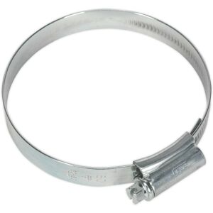 Loops 10 PACK Zinc Plated Hose Clip - 60 to 80mm Diameter - External Pressed Threads Loops 10 PACK Zinc Plated Hose Clip - 60 to 80mm Diameter - External Pressed Threads