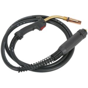Loops MB36 MIG Torch with Euro Connector - 3m Heat Proof Cable - Contoured Grip Loops MB36 MIG Torch with Euro Connector - 3m Heat Proof Cable - Contoured Grip