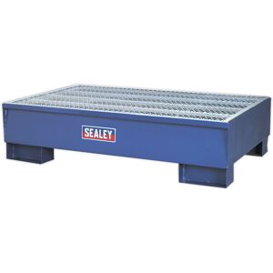 Loops Steel Barrel Bund - 1340 x 800 x 335mm - Suitable for Storing 2 x 205L Drums Loops Steel Barrel Bund - 1340 x 800 x 335mm - Suitable for Storing 2 x 205L Drums