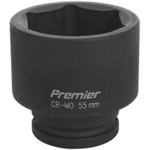 Loops 55mm Forged Impact Socket - 3/4 Inch Sq Drive - Chromoly Impact Wrench Socket Loops 55mm Forged Impact Socket - 3/4 Inch Sq Drive - Chromoly Impact Wrench Socket