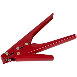 Loops Cable Tie Fastening Tool - Spring Loaded Handle - Built-In Cutter - Zip Ties Loops Cable Tie Fastening Tool - Spring Loaded Handle - Built-In Cutter - Zip Ties