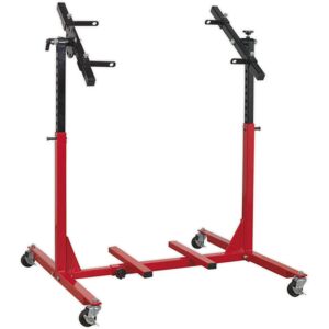 Loops Multi-Cylinder Engine Rebuild Stand - 75kg Weight Limit - Fully Adjustable Loops Multi-Cylinder Engine Rebuild Stand - 75kg Weight Limit - Fully Adjustable