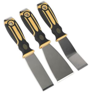 Loops 3 PACK - Premium Rigid Blade Hand Scraper Set - Hammer Cap Hardened Steel Chisel Loops 3 PACK - Premium Rigid Blade Hand Scraper Set - Hammer Cap Hardened Steel Chisel