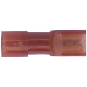 Loops 100 PACK Fully Insulated Female Terminal - 2.8mm - 22 to 18 AWG Cable - Red Loops 100 PACK Fully Insulated Female Terminal - 2.8mm - 22 to 18 AWG Cable - Red