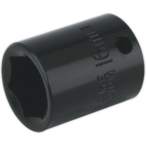 Loops 16mm Forged Impact Socket - 3/8 Inch Sq Drive - Chrome-Vanadium Wrench Socket Loops 16mm Forged Impact Socket - 3/8 Inch Sq Drive - Chrome-Vanadium Wrench Socket