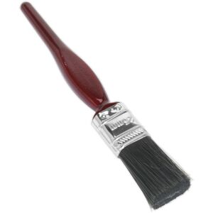 Loops 10 PACK 25mm Pure Bristle Paint Brush - Square Cut Ends - Painting Decorating Loops 10 PACK 25mm Pure Bristle Paint Brush - Square Cut Ends - Painting Decorating