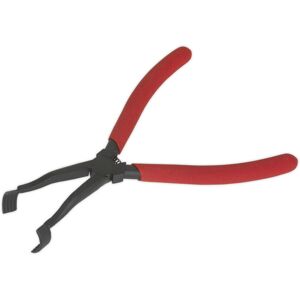Loops Brake Spring Washer Pliers - Spring Loaded Offset Jaws - Drum Brake Assembly Loops Brake Spring Washer Pliers - Spring Loaded Offset Jaws - Drum Brake Assembly