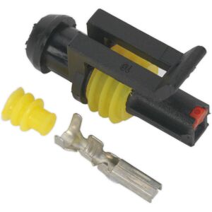 Loops 5 PACK Superseal 1-Way Female Connector - Housing Terminals & Seals - Waterproof Loops 5 PACK Superseal 1-Way Female Connector - Housing Terminals & Seals - Waterproof
