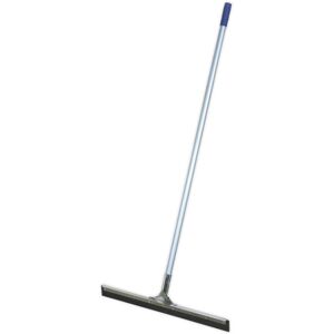Loops 600mm Rubber Blade Floor Squeegee - Aluminium Handle - Metal Support Beam Loops 600mm Rubber Blade Floor Squeegee - Aluminium Handle - Metal Support Beam
