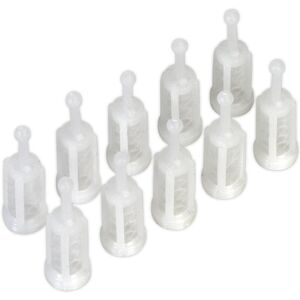 Loops 10 PACK - Gravity Feed Paint Filters - In-Line Cup Filter Spray Gun & Airbrush Loops 10 PACK - Gravity Feed Paint Filters - In-Line Cup Filter Spray Gun & Airbrush