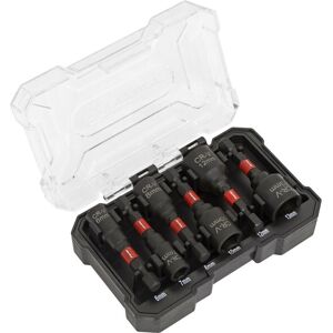 Loops 6 Piece Impact Grade Nut Driver Set - 1/4" Hex Drive - Forged Steel - Case Loops 6 Piece Impact Grade Nut Driver Set - 1/4" Hex Drive - Forged Steel - Case