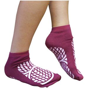 Loops Double Sided Tread Non-Slip Socks - UK Sizes 7.5-9.5 - Purple - Machine Washable Loops Double Sided Tread Non-Slip Socks - UK Sizes 7.5-9.5 - Purple - Machine Washable
