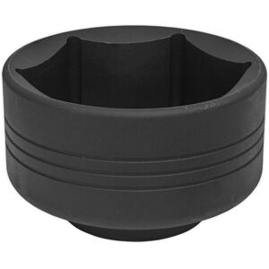 Loops 85mm Commercial 6 Point Impact Socket Bit - 1" Square Drive - Drop Forged Steel Loops 85mm Commercial 6 Point Impact Socket Bit - 1" Square Drive - Drop Forged Steel