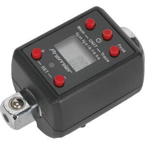 Loops Digital Torque Adaptor - 1/2" Sq Drive - Large LCD Display - 40 to 200 Nm Range Loops Digital Torque Adaptor - 1/2" Sq Drive - Large LCD Display - 40 to 200 Nm Range