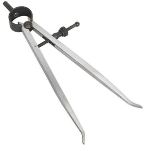 Loops 150mm Internal Spring Caliper - Adjusting Washer & Nut - Brushed Metal Finish Loops 150mm Internal Spring Caliper - Adjusting Washer & Nut - Brushed Metal Finish