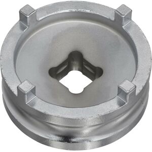 Loops 50mm Motorcycle Swingarm Locknut Castellated Bit - 4 Pin / Tooth - 1/2" Drive Loops 50mm Motorcycle Swingarm Locknut Castellated Bit - 4 Pin / Tooth - 1/2" Drive