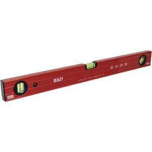 Loops 600mm Aluminium Ribbed Box Spirit Level - Precision Cut 45 Degree Angle Rule Loops 600mm Aluminium Ribbed Box Spirit Level - Precision Cut 45 Degree Angle Rule