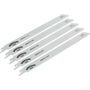 Loops 5 PACK 250mm Reciprocating Saw Blade - 18 TPI - Suitable for Iron Steel Pipes Loops 5 PACK 250mm Reciprocating Saw Blade - 18 TPI - Suitable for Iron Steel Pipes