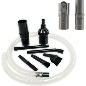 SPARES2GO Attachment Kit compatible with Dyson Vacuum Valet Vehicle Car Mini Tool Set SPARES2GO Attachment Kit compatible with Dyson Vacuum Valet Vehicle Car Mini Tool Set