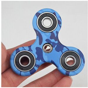 Unbranded (Camouflage Blue) Metal Hand Finger EDC Focus Desk Toys Gyro US 1/3PCS BLUE Tri Unbranded (Camouflage Blue) Metal Hand Finger EDC Focus Desk Toys Gyro US 1/3PCS BLUE Tri