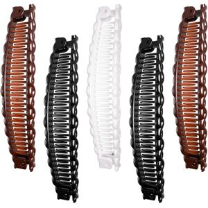 Unbranded 5 Pieces Banana Clips Fish Clips Long Hair Clips Banana Hair Comb Fish Grip Slid Unbranded 5 Pieces Banana Clips Fish Clips Long Hair Clips Banana Hair Comb Fish Grip Slid