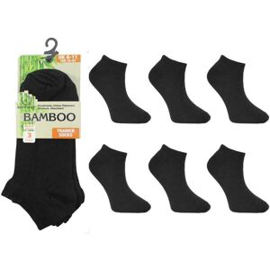 Louise201616 (Black, 6 Pairs) 12 Pairs Mens Boys Trainer Bamboo Ankle Socks Soft Breathable O Louise201616 (Black, 6 Pairs) 12 Pairs Mens Boys Trainer Bamboo Ankle Socks Soft Breathable O