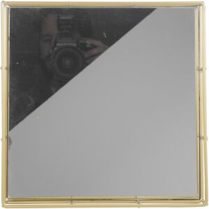 URBN Living (Square) Set of 2 Metal Gold Decorative Mirror Trays Vanity Perfume Decor Candle URBN Living (Square) Set of 2 Metal Gold Decorative Mirror Trays Vanity Perfume Decor Candle