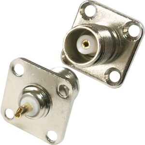Loops TNC Female Socket Panel Mount Solder Connector For Coaxial Wall Plate Chassis Loops TNC Female Socket Panel Mount Solder Connector For Coaxial Wall Plate Chassis
