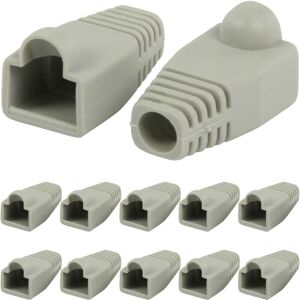 Loops 10x Grey RJ45 Strain Relief Network Cable CAT5/6 Connector Boot Cover Cap End Loops 10x Grey RJ45 Strain Relief Network Cable CAT5/6 Connector Boot Cover Cap End