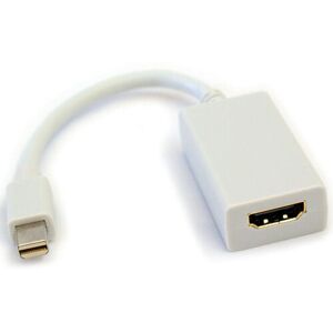 Loops Mini DisplayPort to HDMI Adapter Converter Mac Book Pro Air TV PC Video 1080p Loops Mini DisplayPort to HDMI Adapter Converter Mac Book Pro Air TV PC Video 1080p