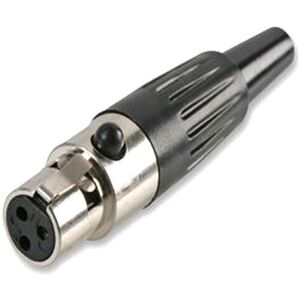 Loops Mini Small XLR Female Socket Solder Connector For Headset & DJ Microphone Cable Loops Mini Small XLR Female Socket Solder Connector For Headset & DJ Microphone Cable