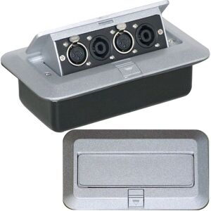Loops PRO Pop Up Wall Floor Plate & Back Box 4 Pole SPKON & XLR Speaker Amp Outlet Loops PRO Pop Up Wall Floor Plate & Back Box 4 Pole SPKON & XLR Speaker Amp Outlet