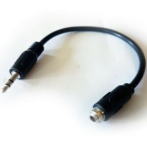 Loops 0.14m 3.5mm Male to Female Coupler Joiner Patch Cable Lead Wall Plate Adapter Loops 0.14m 3.5mm Male to Female Coupler Joiner Patch Cable Lead Wall Plate Adapter