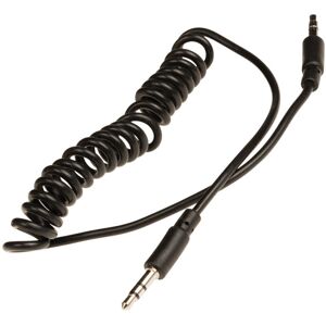Loops 1m 3.5mm Stereo Plug to AUX Male Cable Lead Coiled Curly Spiral Cord iPod Car Loops 1m 3.5mm Stereo Plug to AUX Male Cable Lead Coiled Curly Spiral Cord iPod Car